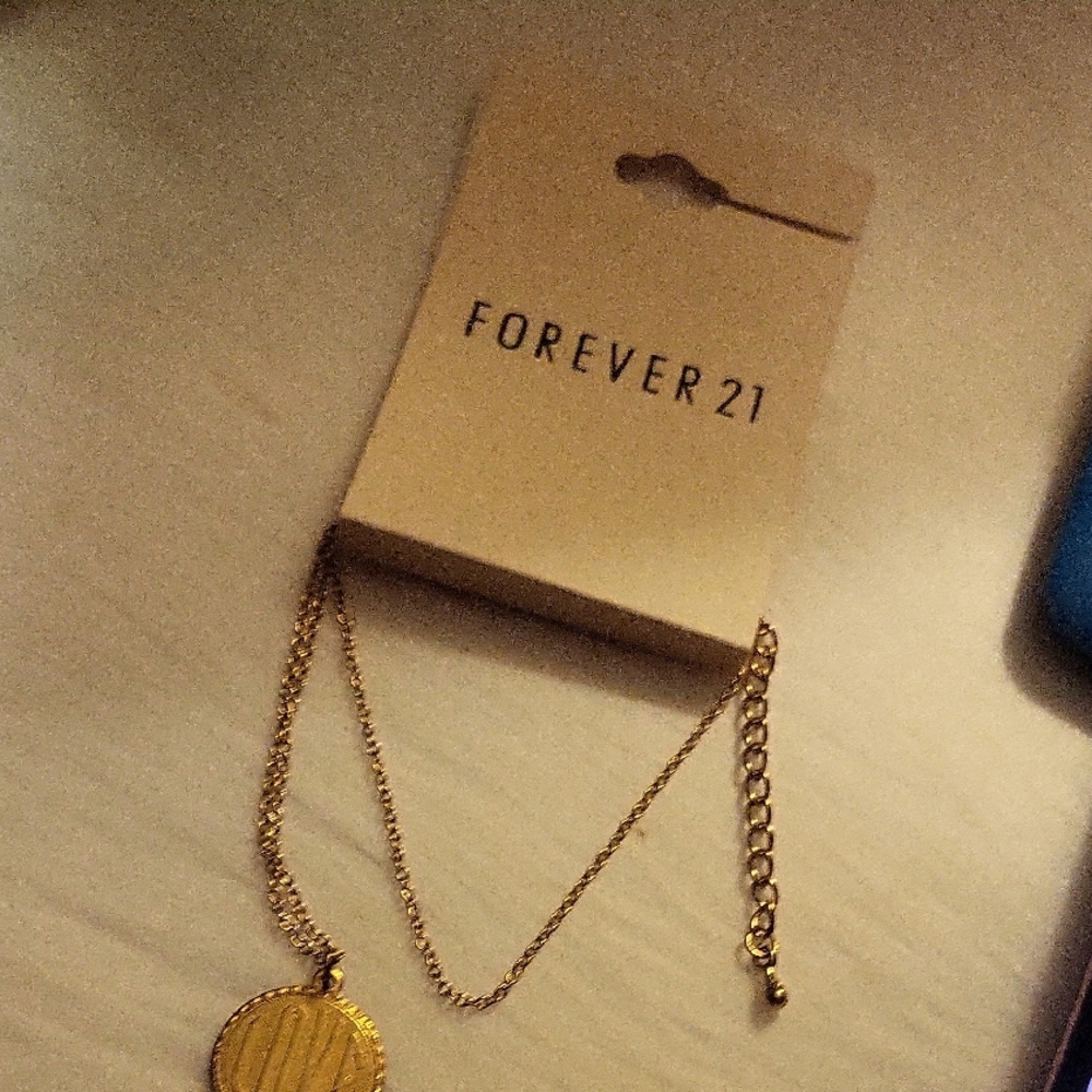 Forever 21 Gold Chain Necklace
